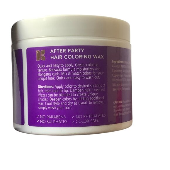 Kim Kimble After Party Hair Coloring Wax Temporary Multi-Toned Purple Color Bomb - Picture 3 of 7